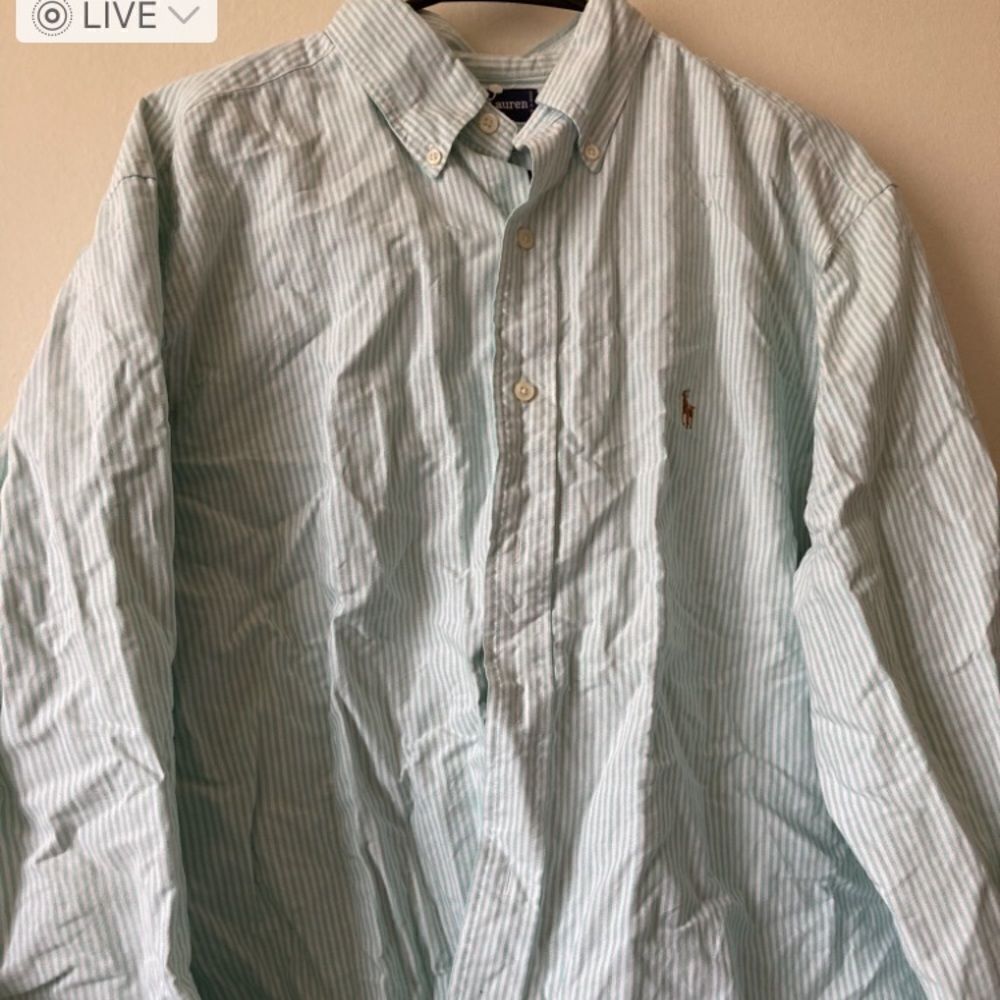 Vintage Ralph Lauren Button Down Dress Shirt NWOT